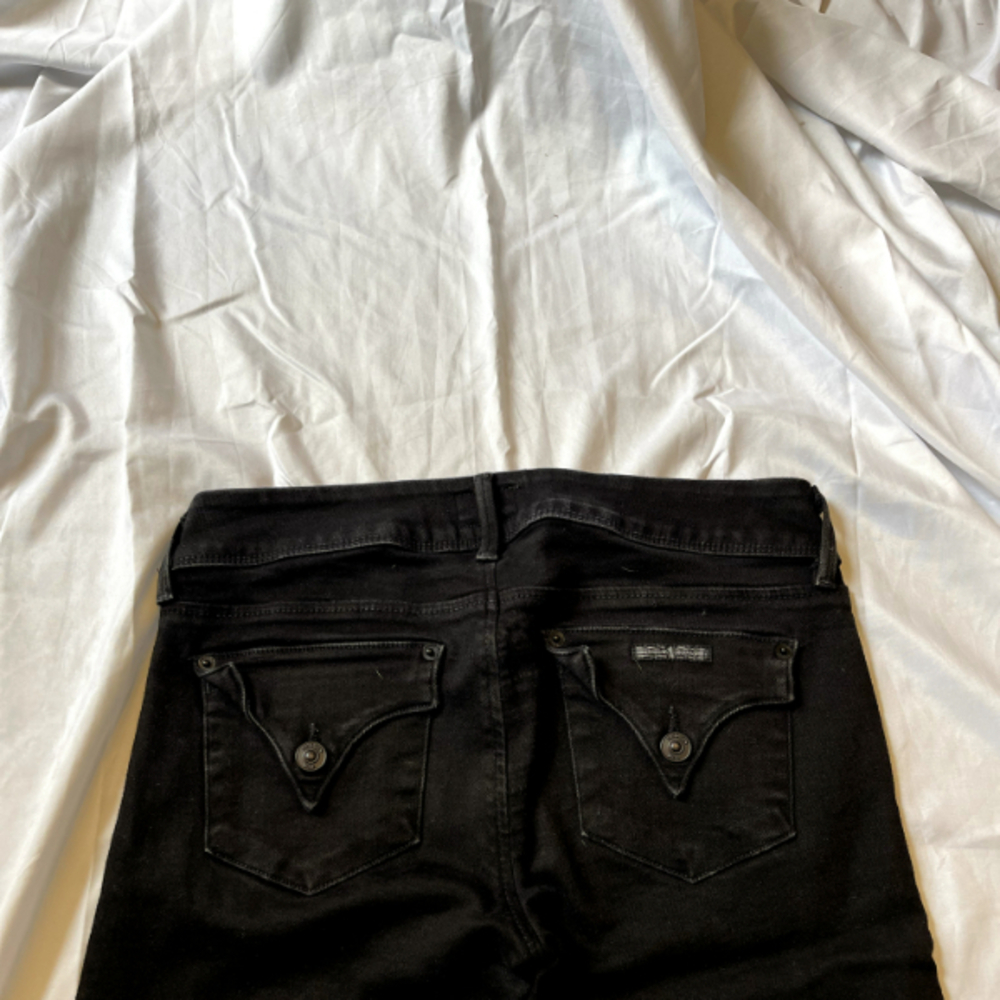 Hudson Ripso Black Skinny Jeans